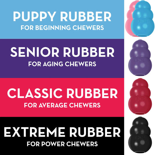 KONG Dog Enrichment Toy – Choose Your Chew Strength | For Puppies, Adults & Seniors