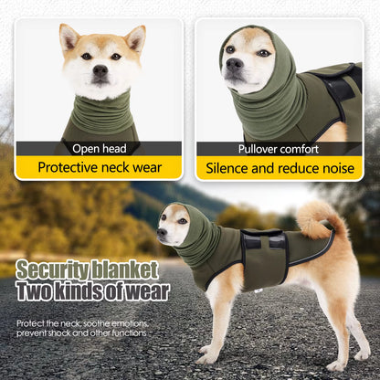 Dog Anxiety Vest & Calming Coat – Thunder, Fireworks & Noise Relief